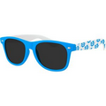 Two-Tone Sunglasses with Extended Imprints